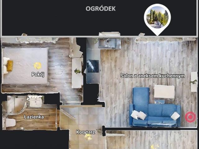 3 pok. z ogrodem wynajem Nowa Cukrownia