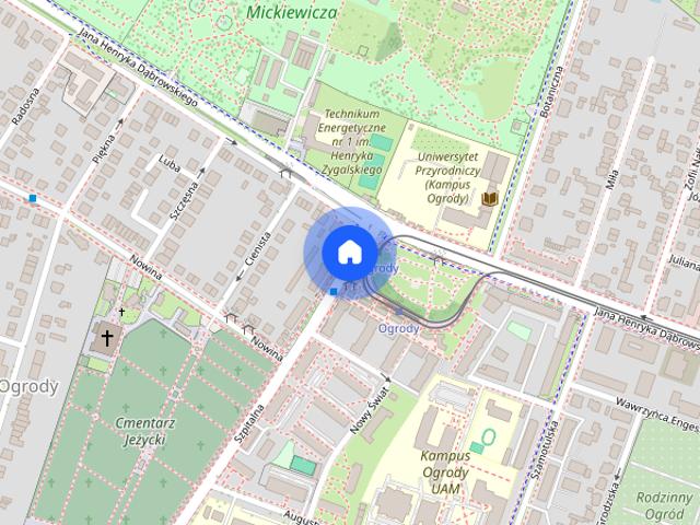 3 pok. Mieszkanie przy Maczka Winiary