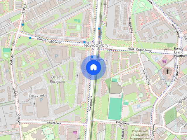 3 pok. mieszkanie, 65 m² – Warszawa/Tarchomin, klimatyzacja, garaż