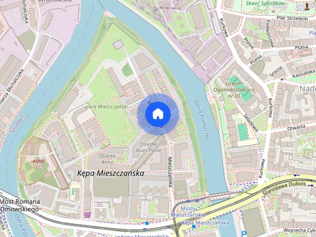 3 pok od 01.10.2026 ul. Mieszczańska 11 *River Point * Balkon*Garaż