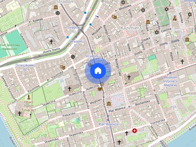 3 pokoje | 50 m² | Kazimierz| 4200 ALL