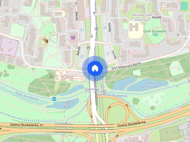 3 pokoje | 57m² | oddzielna kuchnia | Metro Służew| Mokotów, ul. Bacha