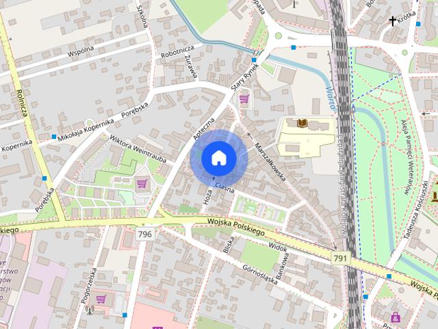 3 pokoje| 54 m2| balkon| 2 piętro| Zawiercie ul. Hoża