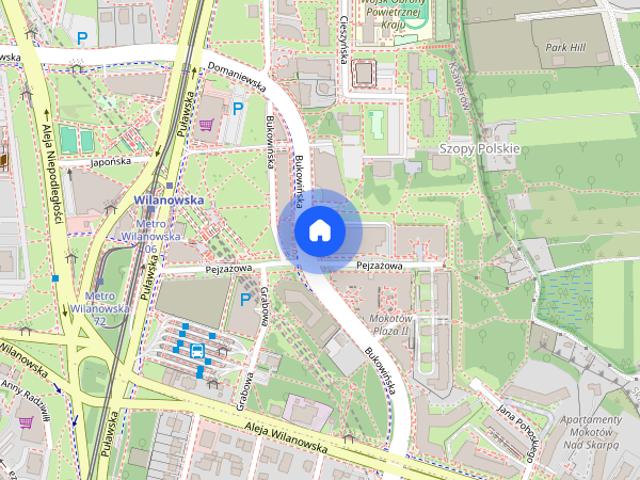 3 pokoje | 67 m² | Garaż | Metro | Mokotów, ul. Bukowińska