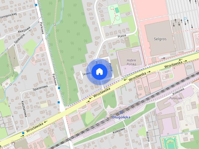3 pokoje / 82 m² / taras / ul. Ptasia / Długołęka