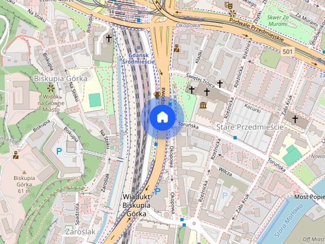 3 pokoje Toruńska w centrum Gdańska na wynajem !