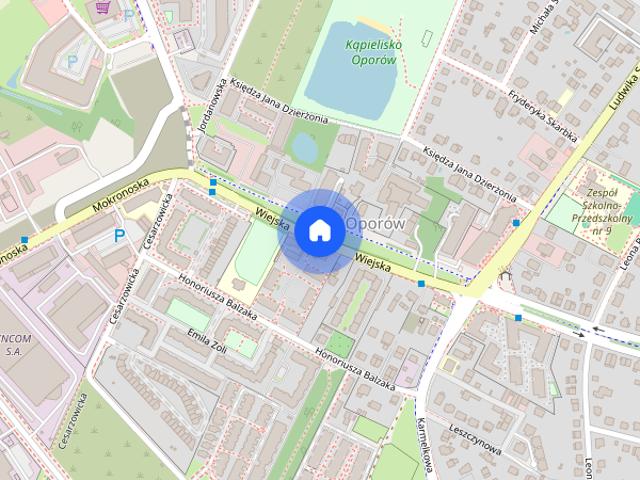 3 pokoje w rozkładzie|Oporów|ul. Wiejska