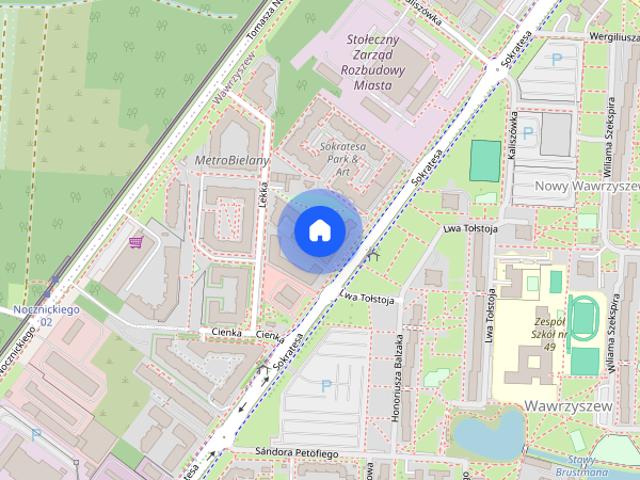 3 pokoje w wysokim standardzie przy Metrze Młociny | BEZ PROWIZJI