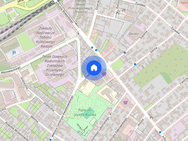 3 pokoje z garderobą i dużym balkonem