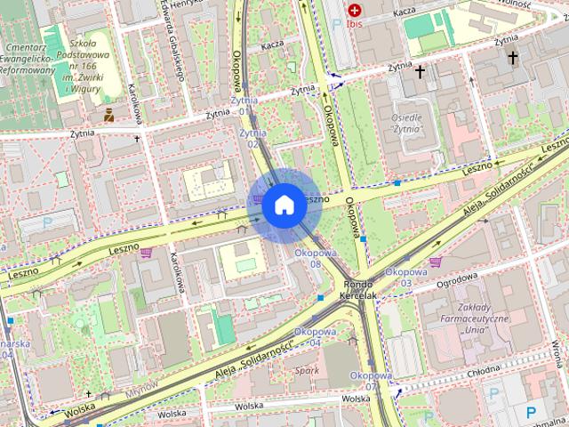 3 pokoje z widokiem na centrum Wola