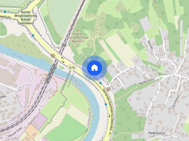 3 pokoje, garaż, kominek, ścisłe centrum