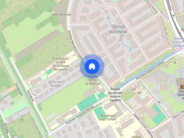 3 pokoje na wynajem miasteczko Wilanów
