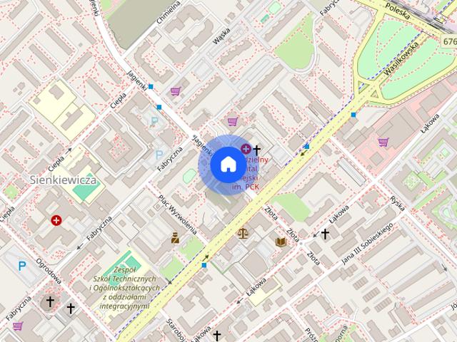 3 pokoje na wynajem/os. Sienkiewicza