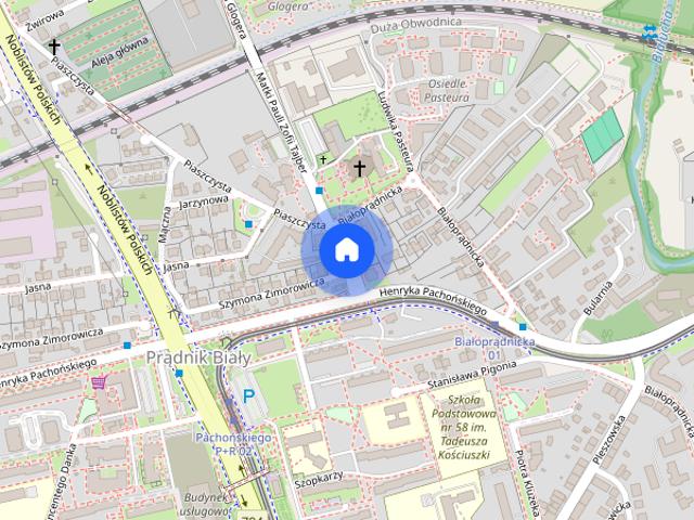 3 pokoje, osobna kuchnia, balkon, parking, ogrzewanie MPEC, tramwaj