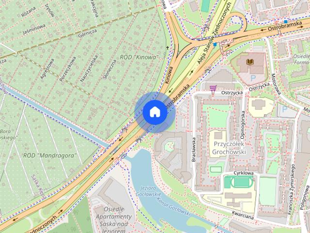 3 pokoje + parking i AC– Al. Stanów Zjednoczonych