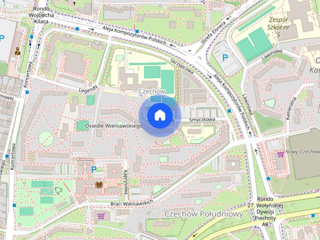 3 pokojowe mieszkanie 57,7 m² | Lublin, Czechów / Smyczkowa 4