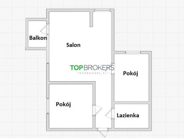 3 pokojowe mieszkanie 57 m² z balkonem, blisko metra Służew zapraszam