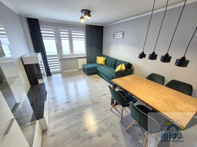 3 pokojowe mieszkanie 60 m² z dużym balkonem, bez gazu polecam!