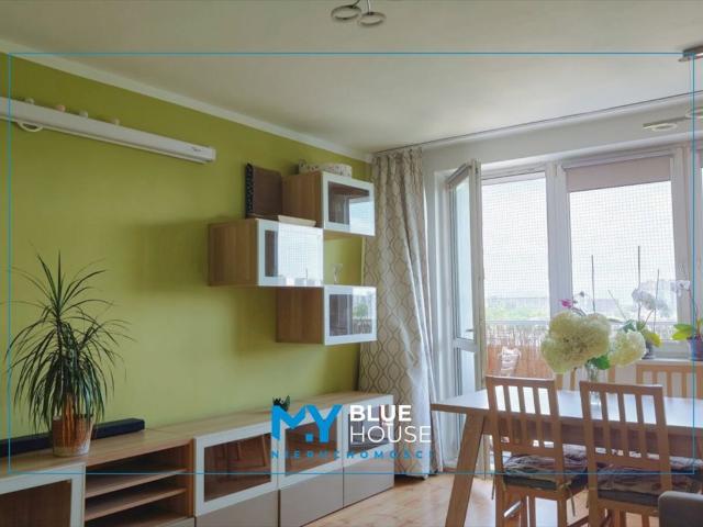 3 pokojowe mieszkanie 62,9 m² na Ratajach winda, widok na zieleń