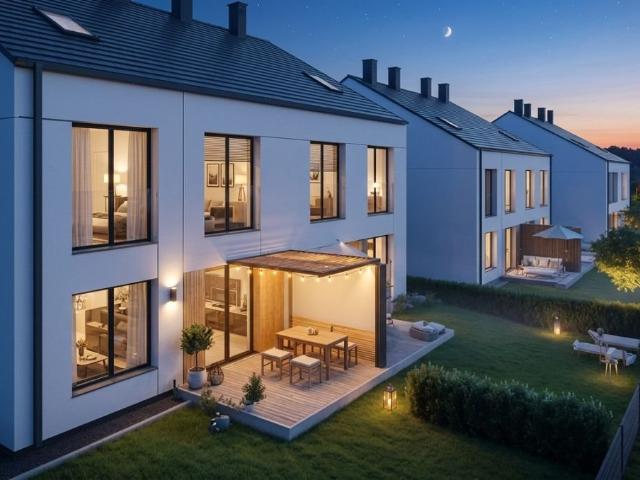 3 pokojowe mieszkanie 66,3 m² z ogródkiem i poddaszem