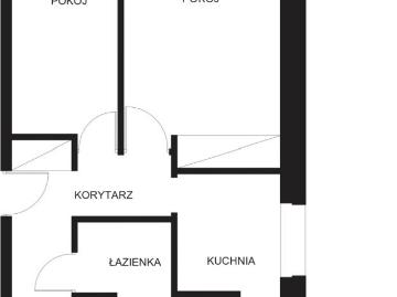 3 pokojowe mieszkanie do remontu, balkon, blisko parku