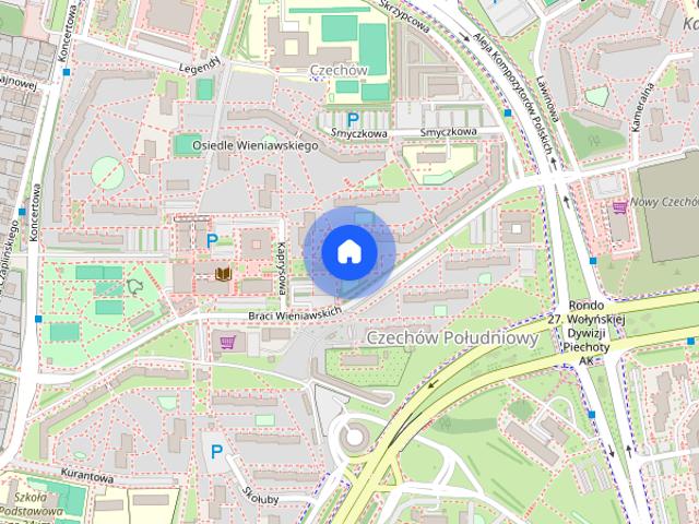 3 pokojowe mieszkanie na os. Czechów