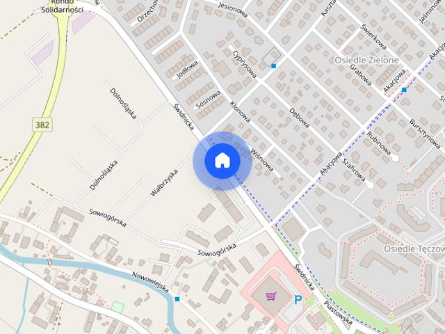 3 pokojowe mieszkanie na wynajem – Dzierżoniów, ul. świdnicka,parter