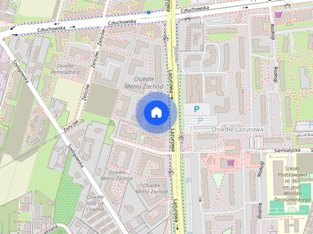 3 pokojowe mieszkanie przy Metrze Zachód | BEZ PROWIZJI