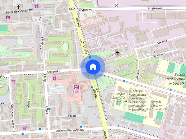 3 pokojowe mieszkanie w centrum Suwałk
