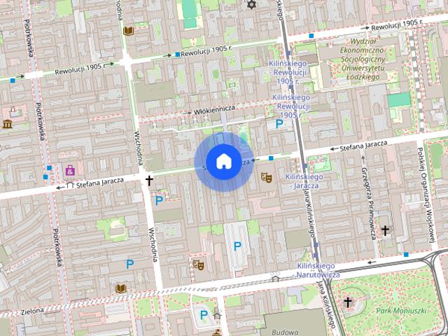 3 pokojowe mieszkanie w centrum – 67 m², ul. Jaracza 21, Łódź