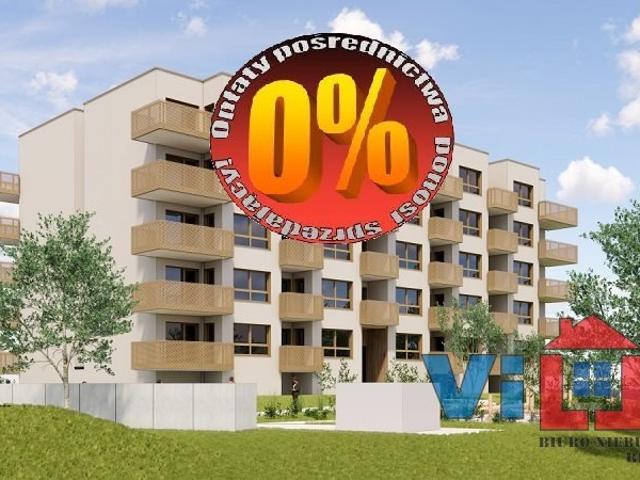 3 pokojowe mieszkanie z balkonem w nowoczesnym apartamentowcu