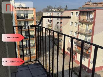 3 pokojowe mieszkanie z balkonem i niskim czynszem