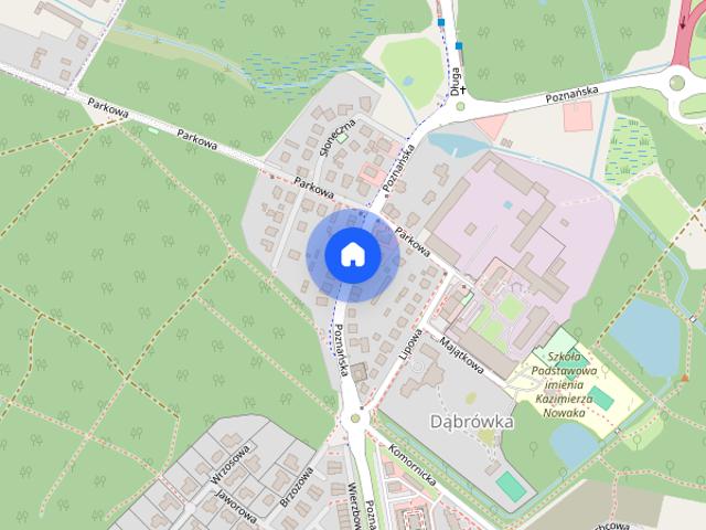 3 pokojowe mieszkanie z ogrodem, Dąbrówka
