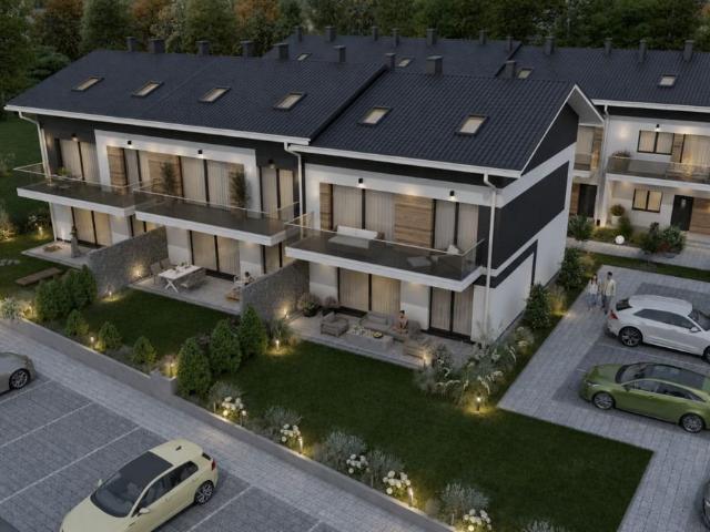 3 pokojowe mieszkanie z ogrodem 130 m² w Zaczerniu