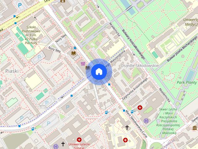 3 pokojowe nieprzechodnie przy ul. Marii Skłodowskiej Curie! CENTRUM