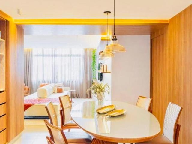 3 QUARTOS UMA SUÍTE, SALA DE JANTAR E SALA DE ESTAR, SUITE COM HIDRO, TODA COM MARCINARIA NOVA