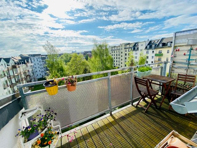 3 Raumwohnung mit Balkon in Chemnitz Kaßberg auf der Kanzlerstraße mieten!