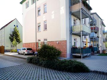 3 Raumwohnung im Dachgeschoss mit Balkon zu vermieten