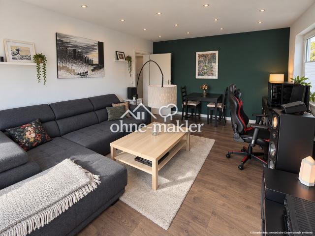 3 Raum Eigentumswohnung mit Balkon, Klimaanlage und Garage in Broich/Spelldorf
