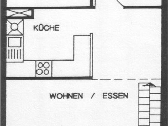 3 Raum Wohnung, 89,6 m² mit Balkon und Fußbodenheizung im Grünen