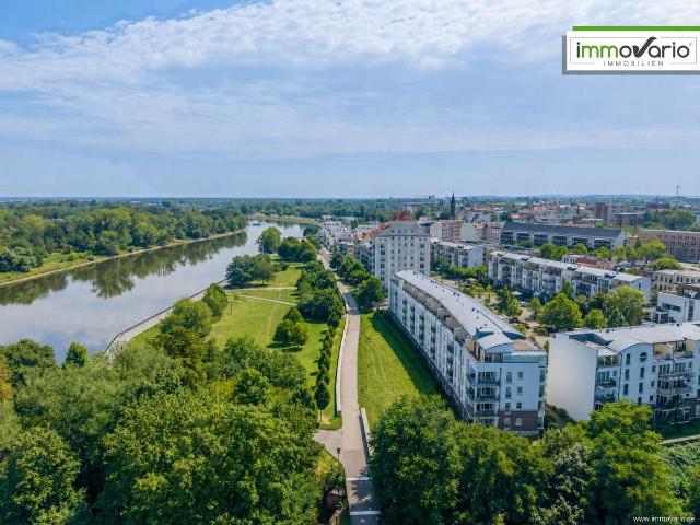 3 Raum Wohnung an der Elbe modern, hochwertig mit Balkon & Loggia derzeit vermietet