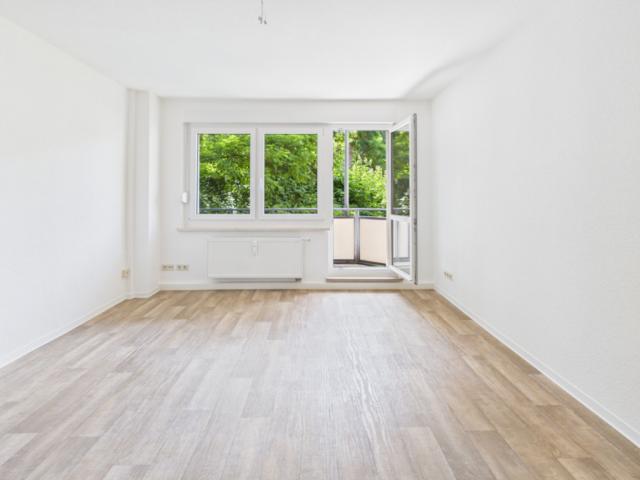 3 Raum Wohnung im Erdgeschoss mit Balkon auf dem Kapellenberg