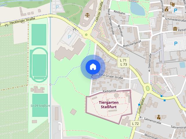 3 Raum Wohnung in 39418 Staßfurt in TOP Lage mit PKW Stellplatz