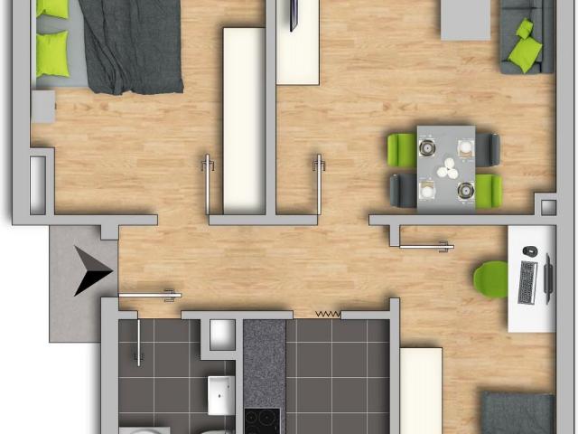 3 Raum Wohnung in Amt Creuzburg