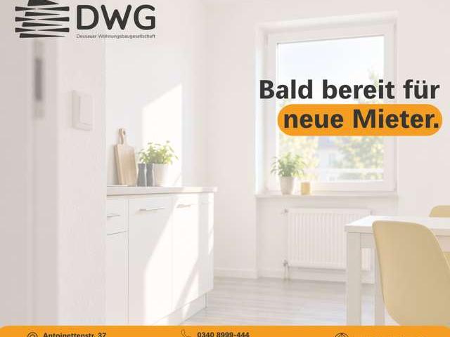3 Raum Wohnung in der Innenstadt von Dessau