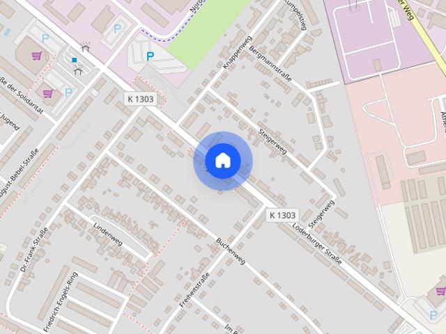 3 Raum Wohnung in Staßfurt,Löderburger Str. 28 EG links