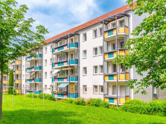 3 Raum Wohnung mit Balkon auf dem Kapellenberg