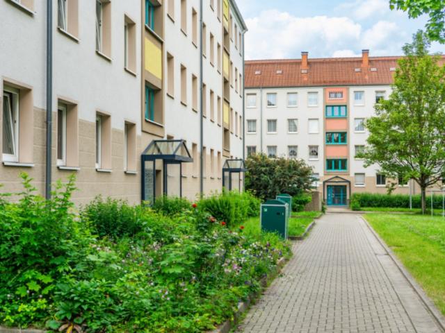 3 Raum Wohnung mit Balkon auf dem Kapellenberg
