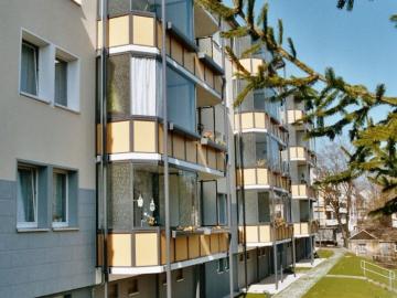 Kapellenberg, Chemnitz, Altchemnitz - Balkon
