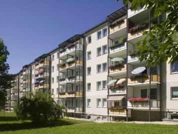 3 Raum Wohnung mit Balkon auf dem Sonnenberg
